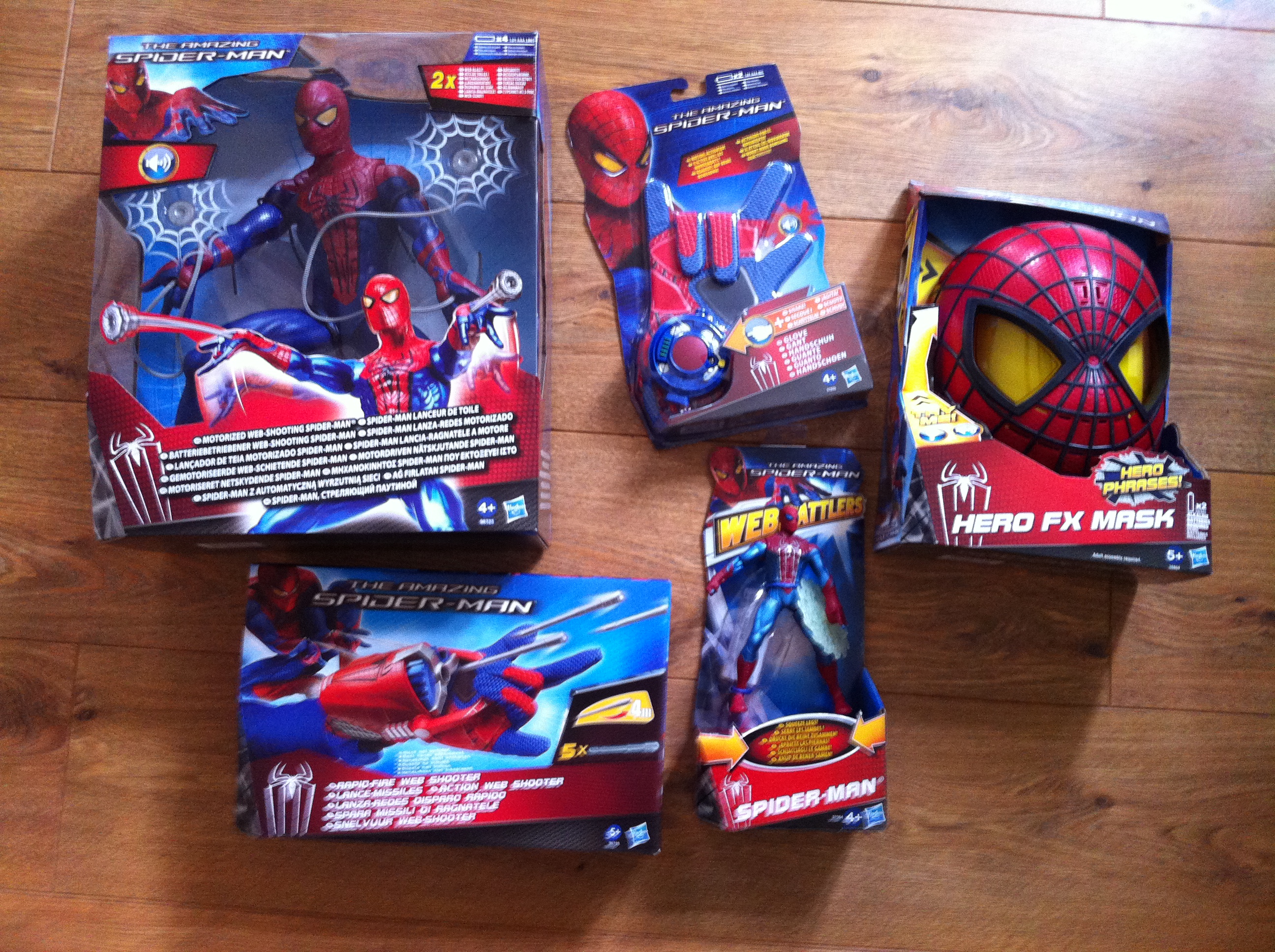 amazing spider man 1 toys