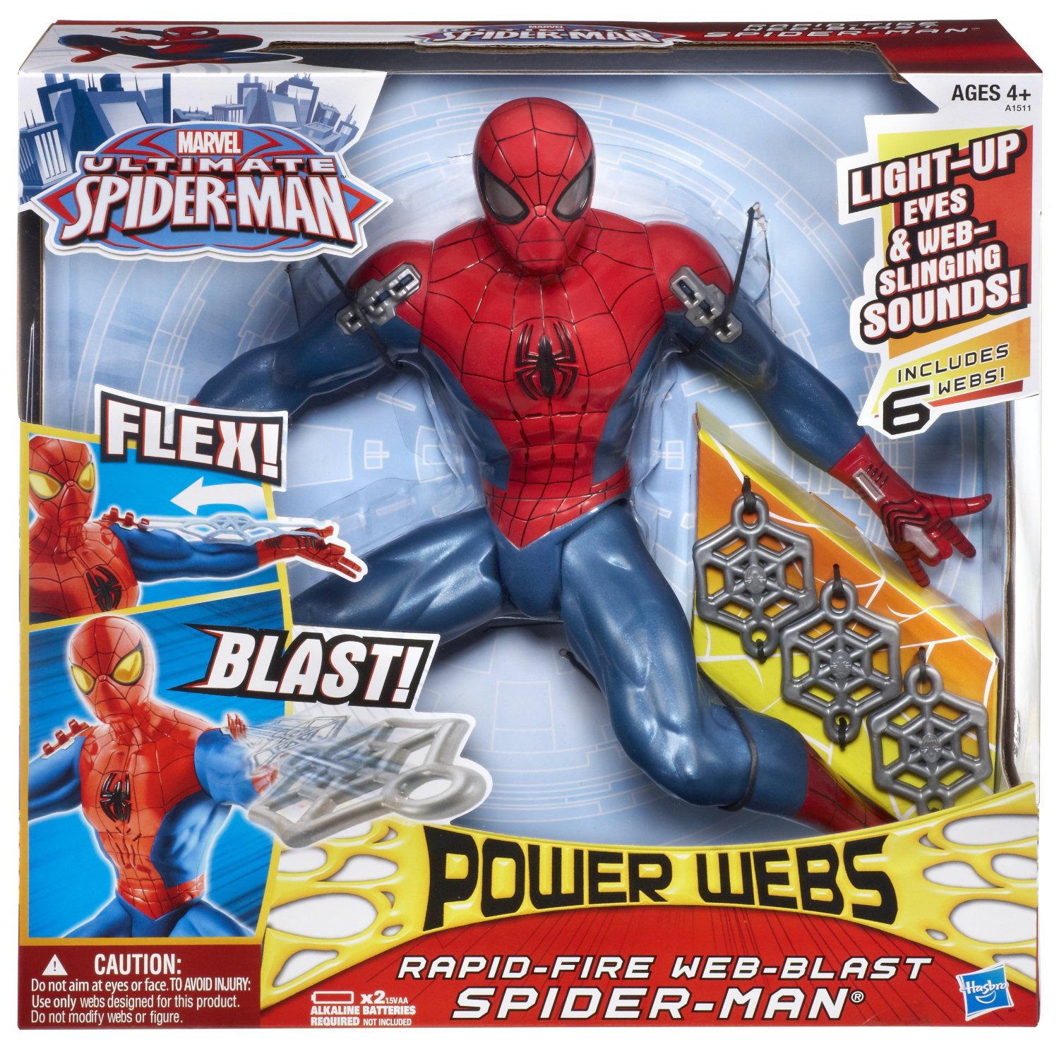 blast gear accessories spider man