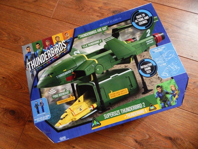 thunderbird 2 electronic playset