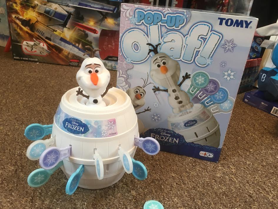 frozen pop up toys