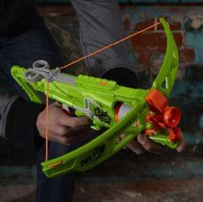 nerf zombie strike outbreaker bow target