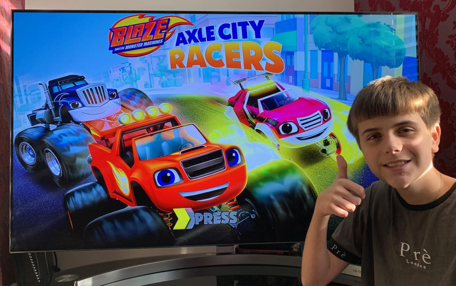 Blaze And The Monster Machines Axel City Racers