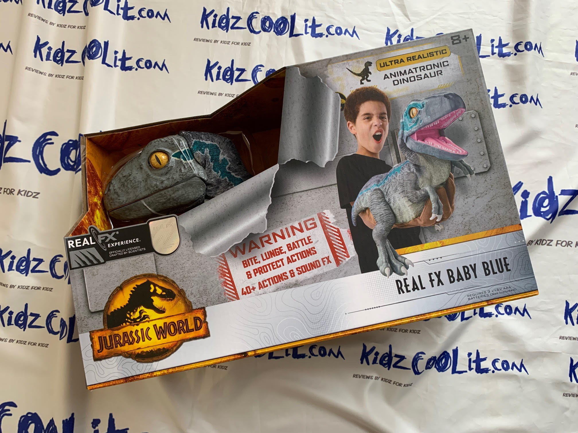 Wow Stuff – Jurassic World Real FX Baby Blue