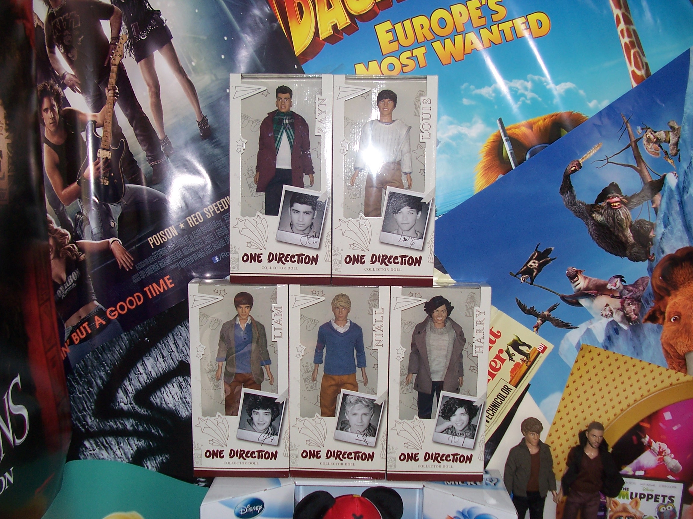 1d dolls mattel