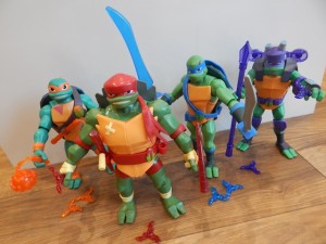 Rise of the Teenage Mutant Ninja Turtles Large Action Figures