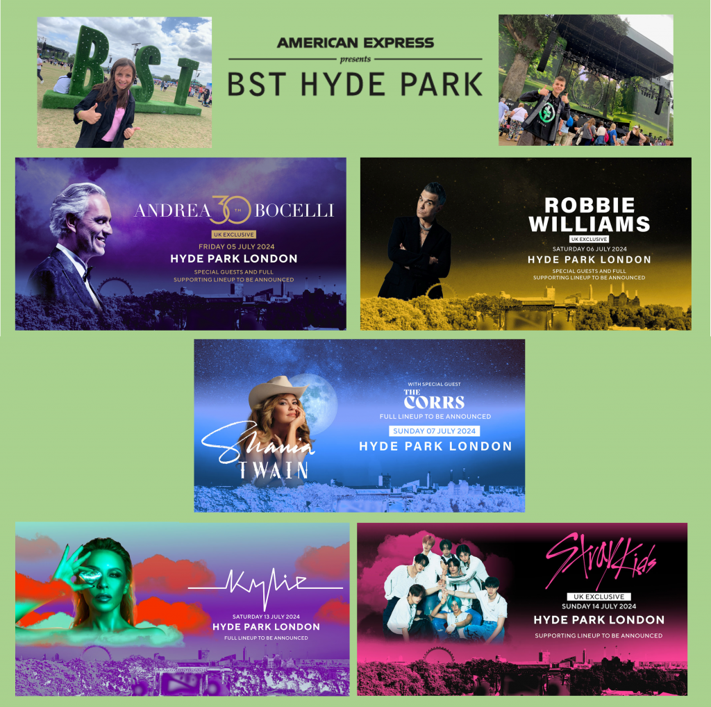 American Express BST Hyde Park 2024